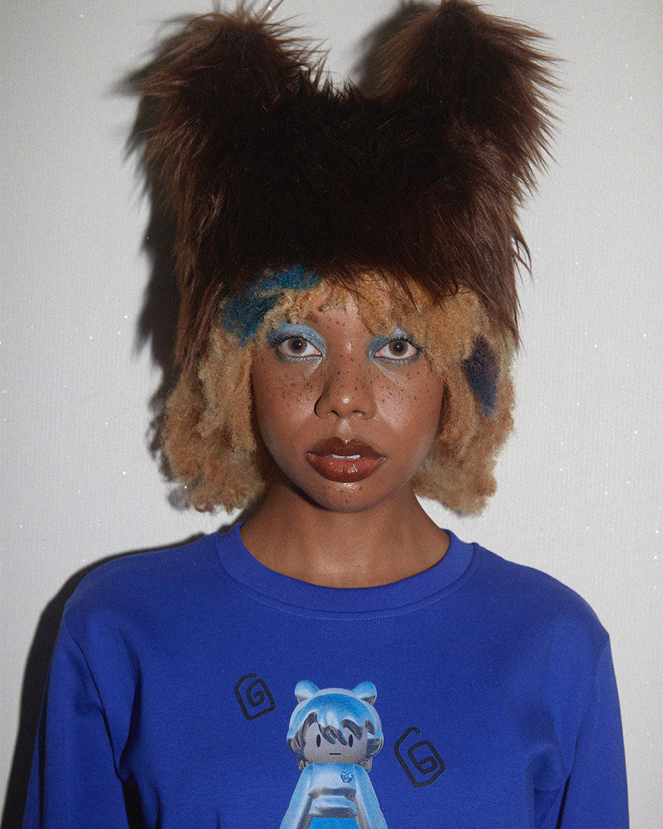 Faux Fur Ear Beanie BROWN - KATER 카터 - CAVA LIFE