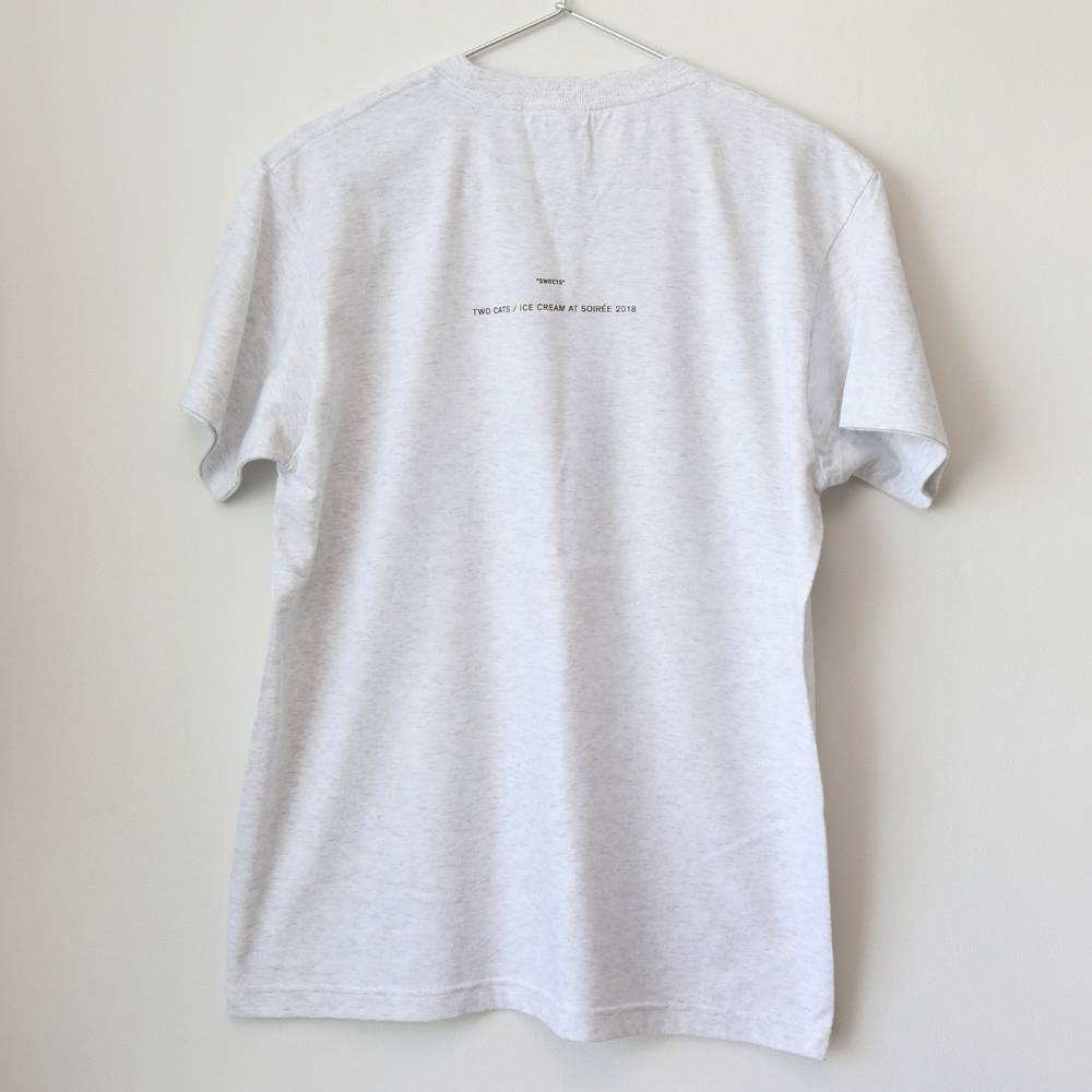 TWO CATS / ICE CREAM T-SHIRT