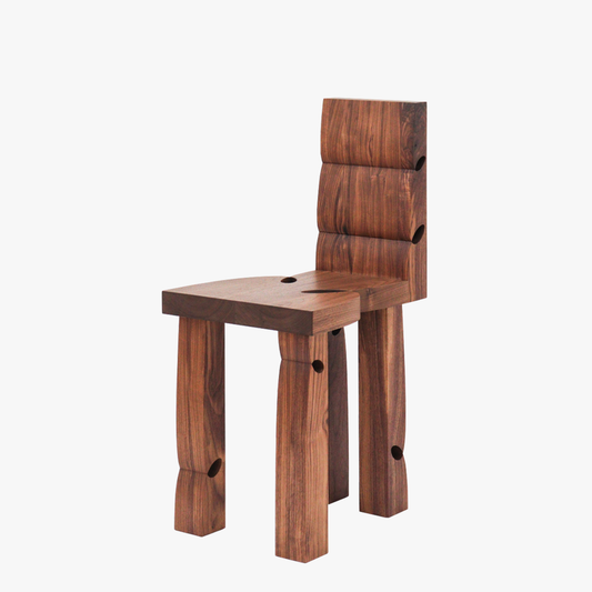 Curly Chair 001 | Walnut