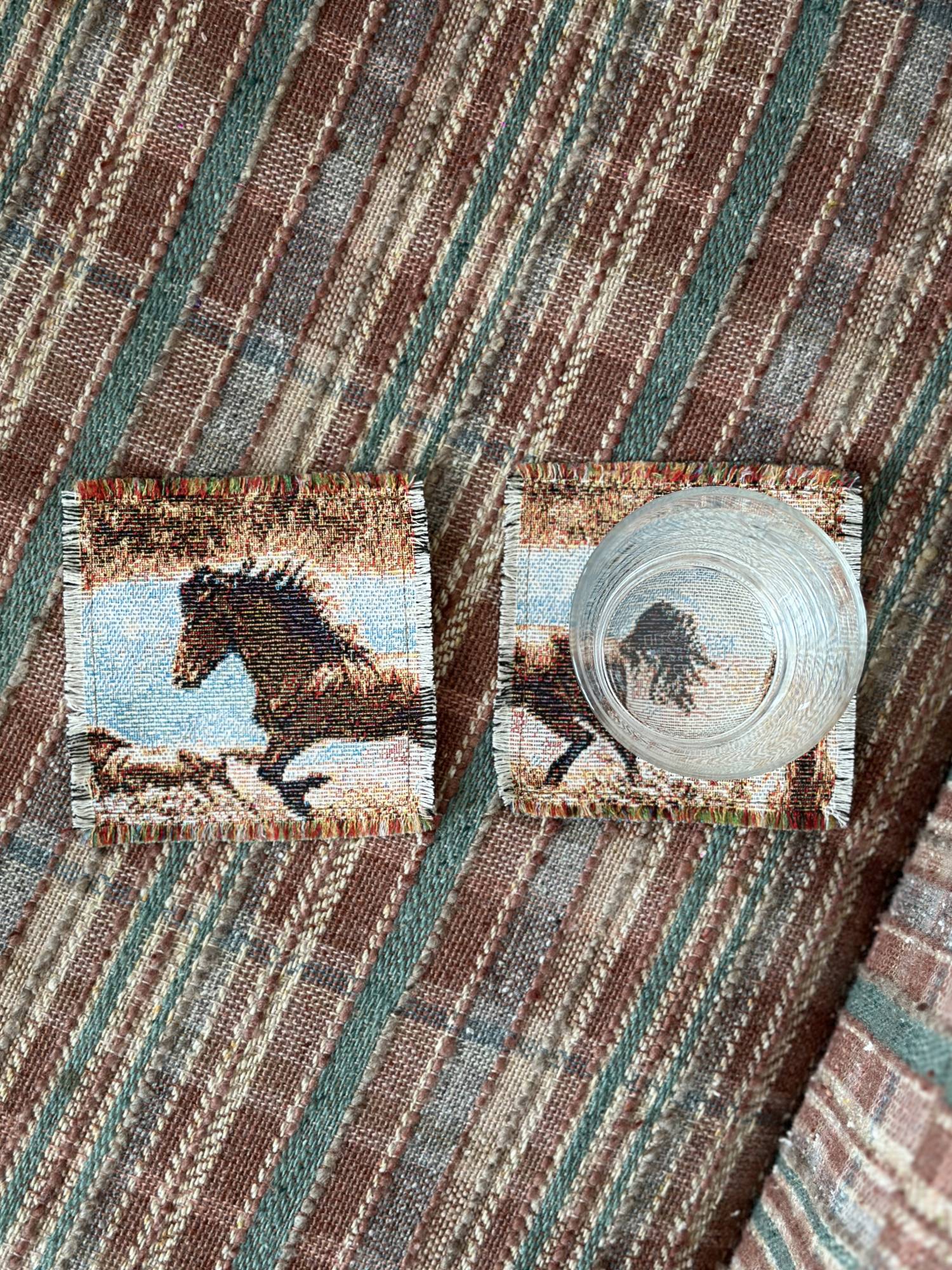 Horse & Bear Coaster