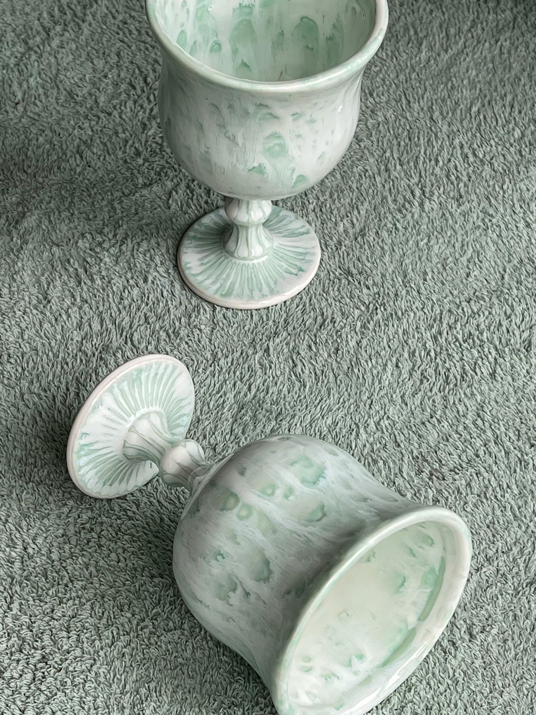 코미 크리스탈 얼음조각 글라스 - Relié studio 릴리스튜디오 - CAVA LIFE