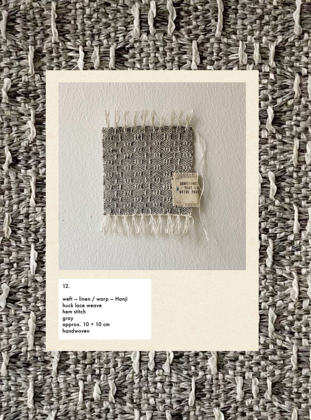 Fragments of still moments coaster [12types]