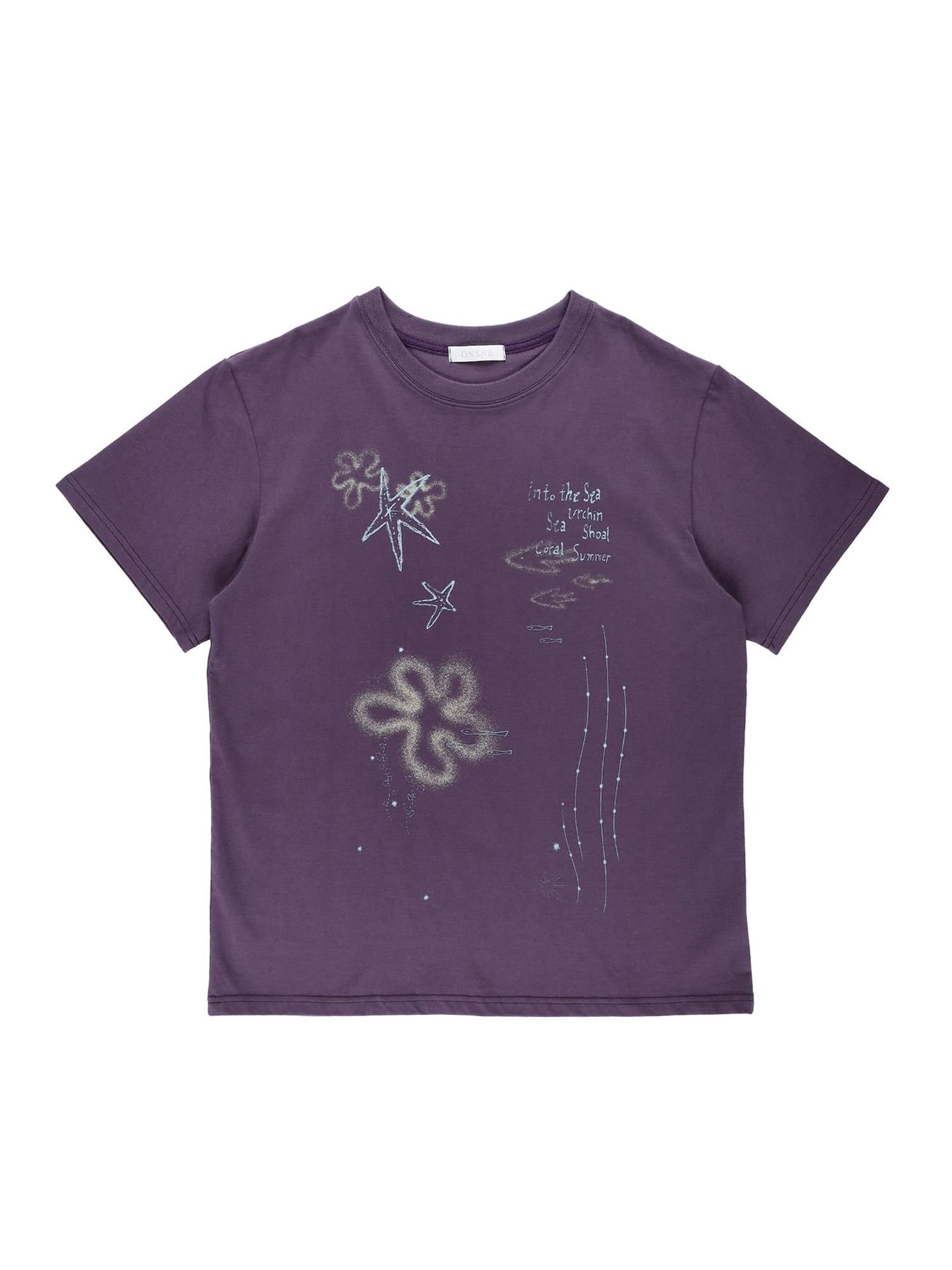 UNDER THE SEA T-SHIRT (PURPLE)
