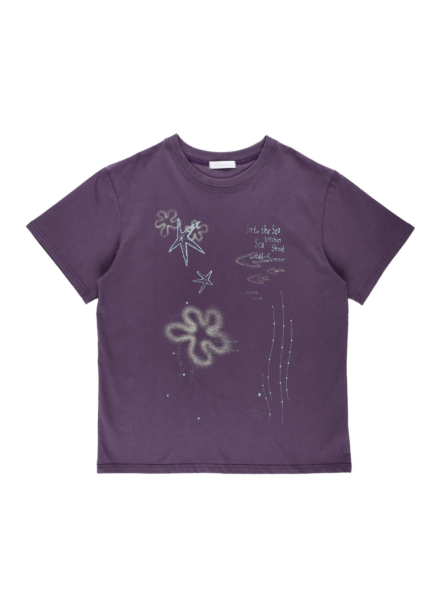 UNDER THE SEA T-SHIRT (PURPLE)