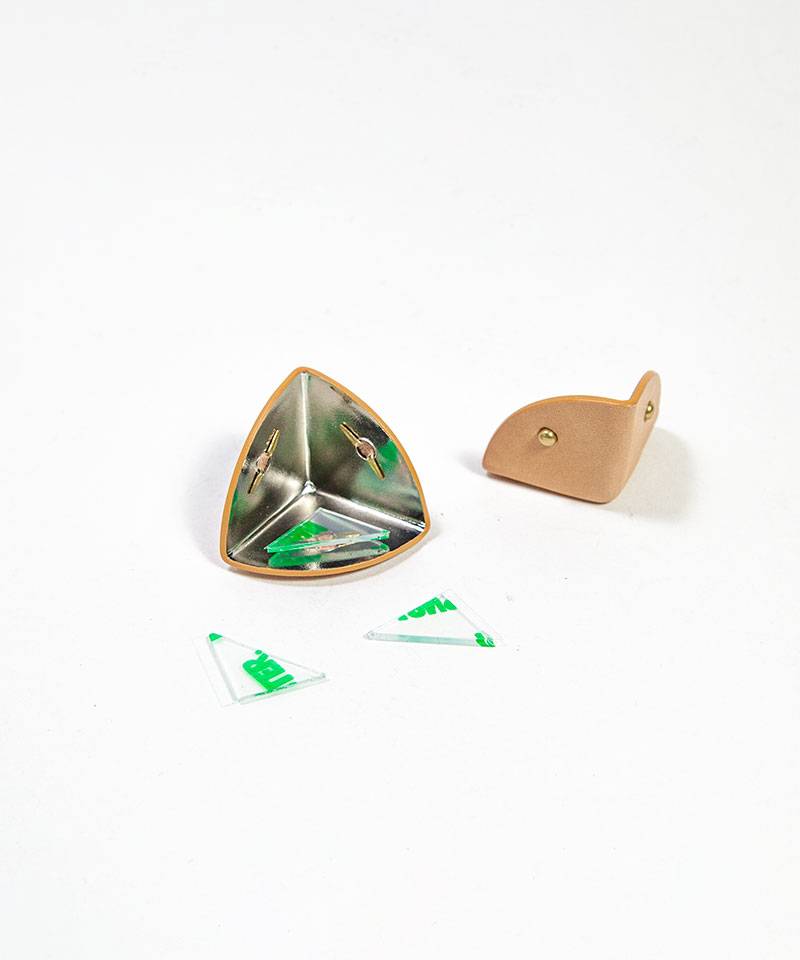 Leather Corner - Black, Natural