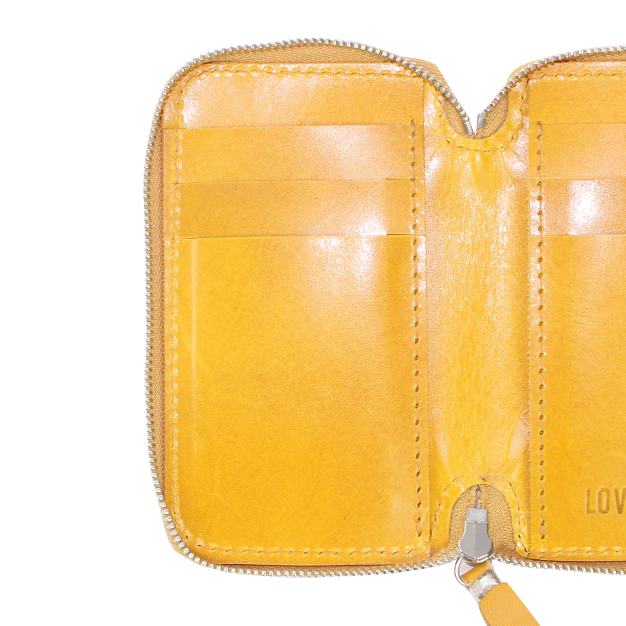 STUD WALLET - YELLOW