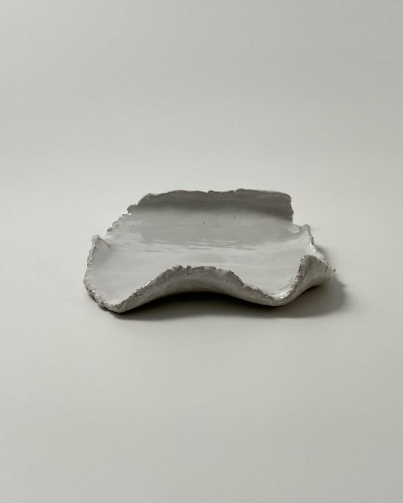 두루마리 Gloss white grey 1