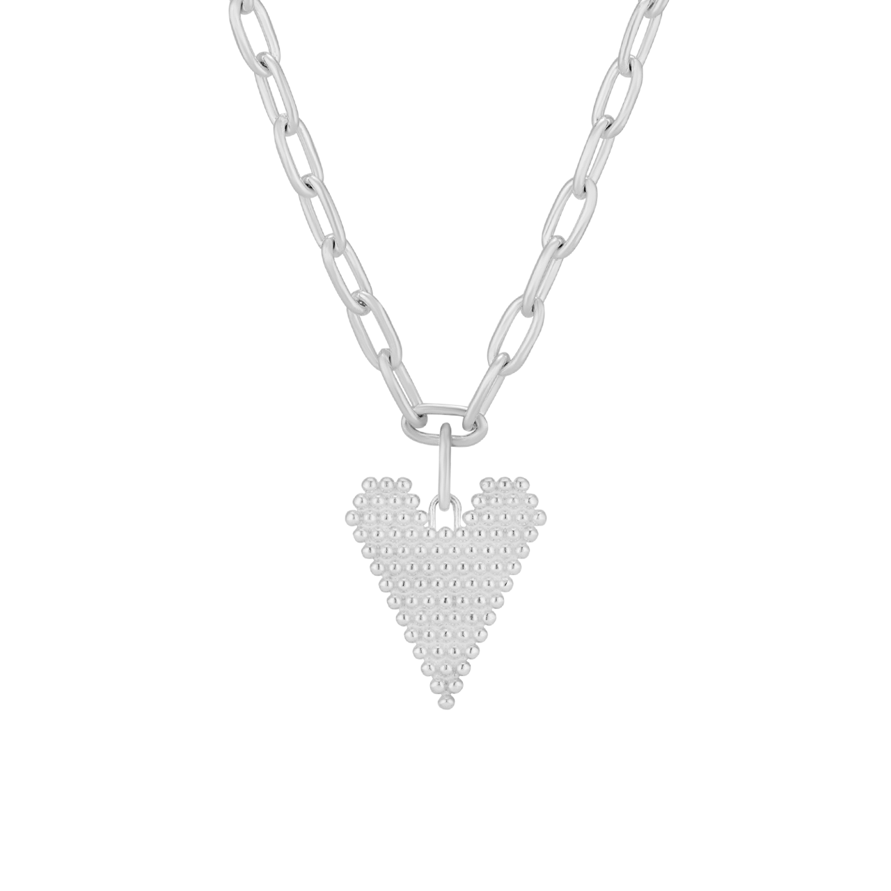 Particle Heart Necklace