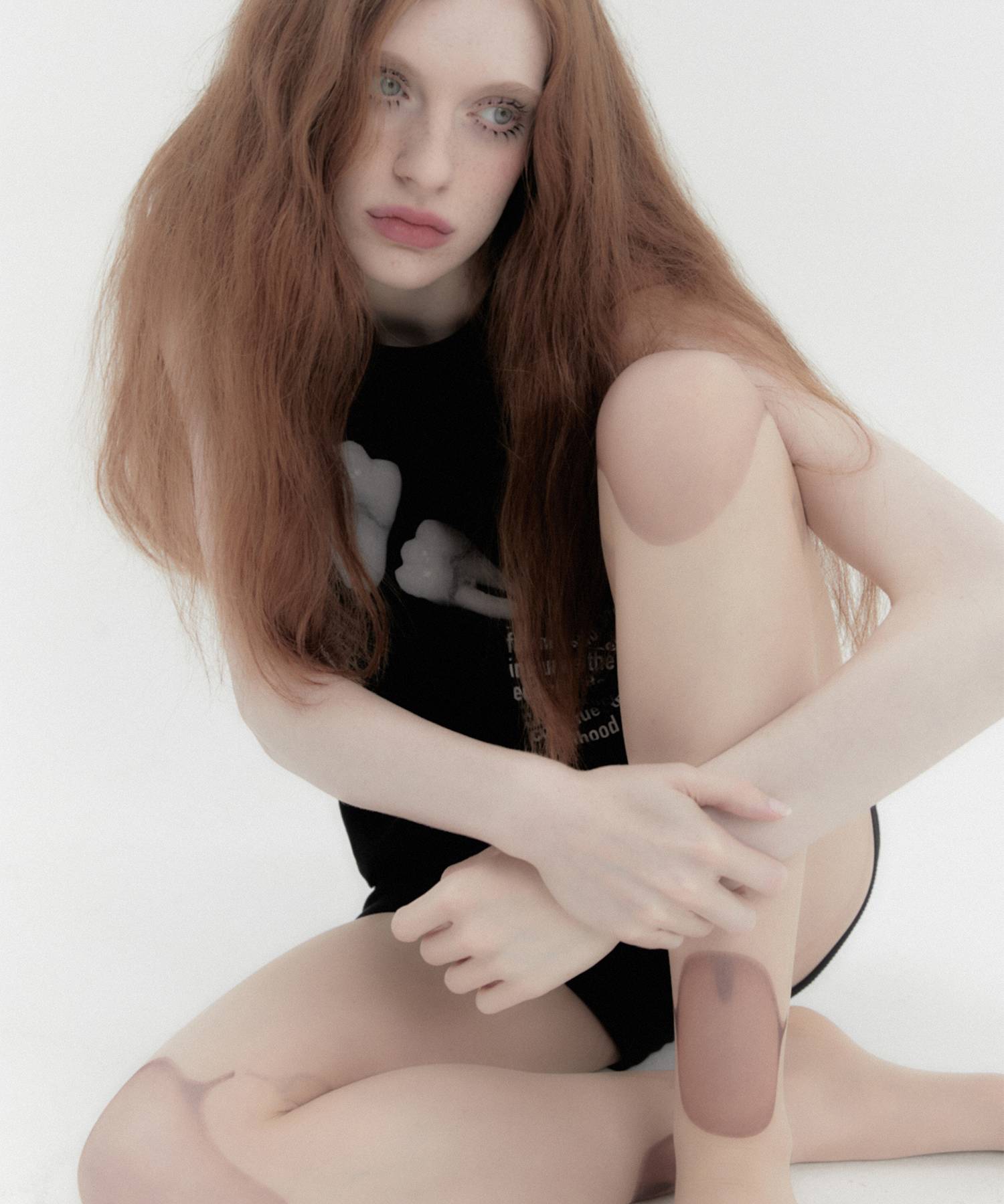 Teeth Sleeveless Tee BLACK