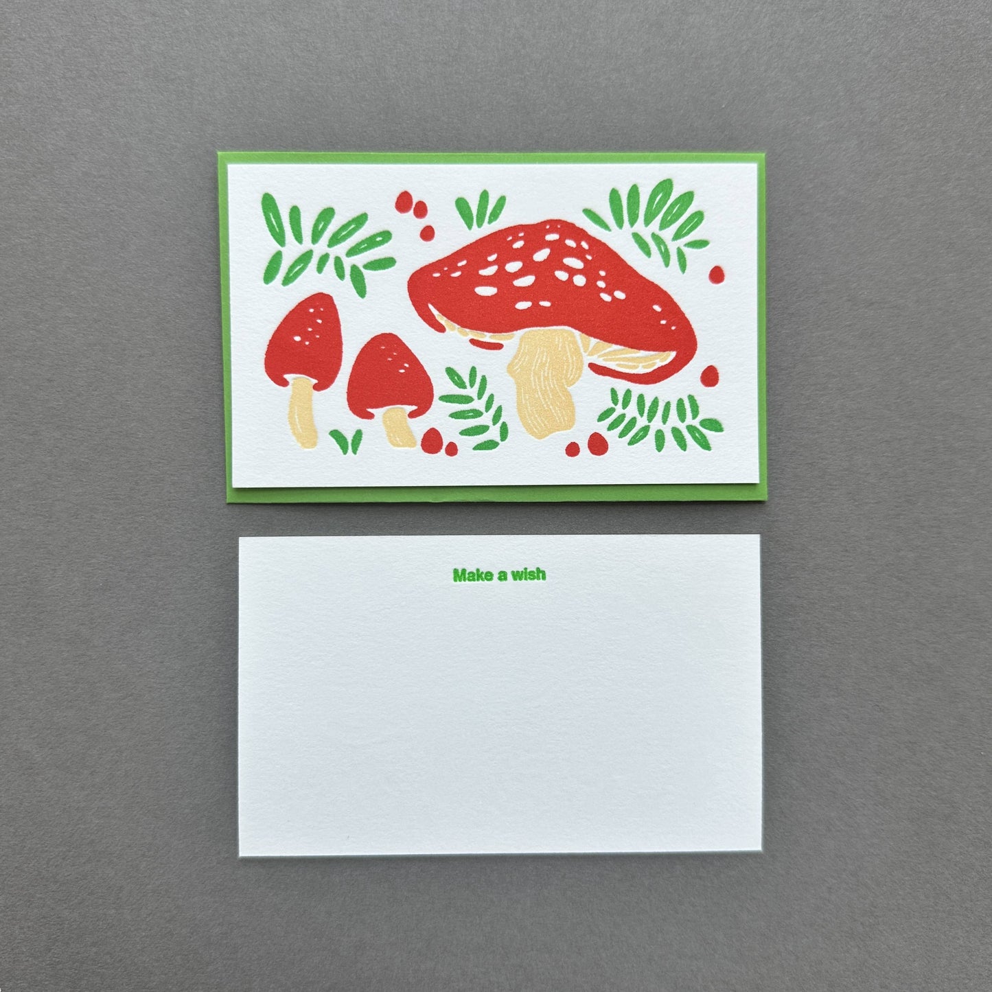 [SMALL PLATES] Mushroom Message Card
