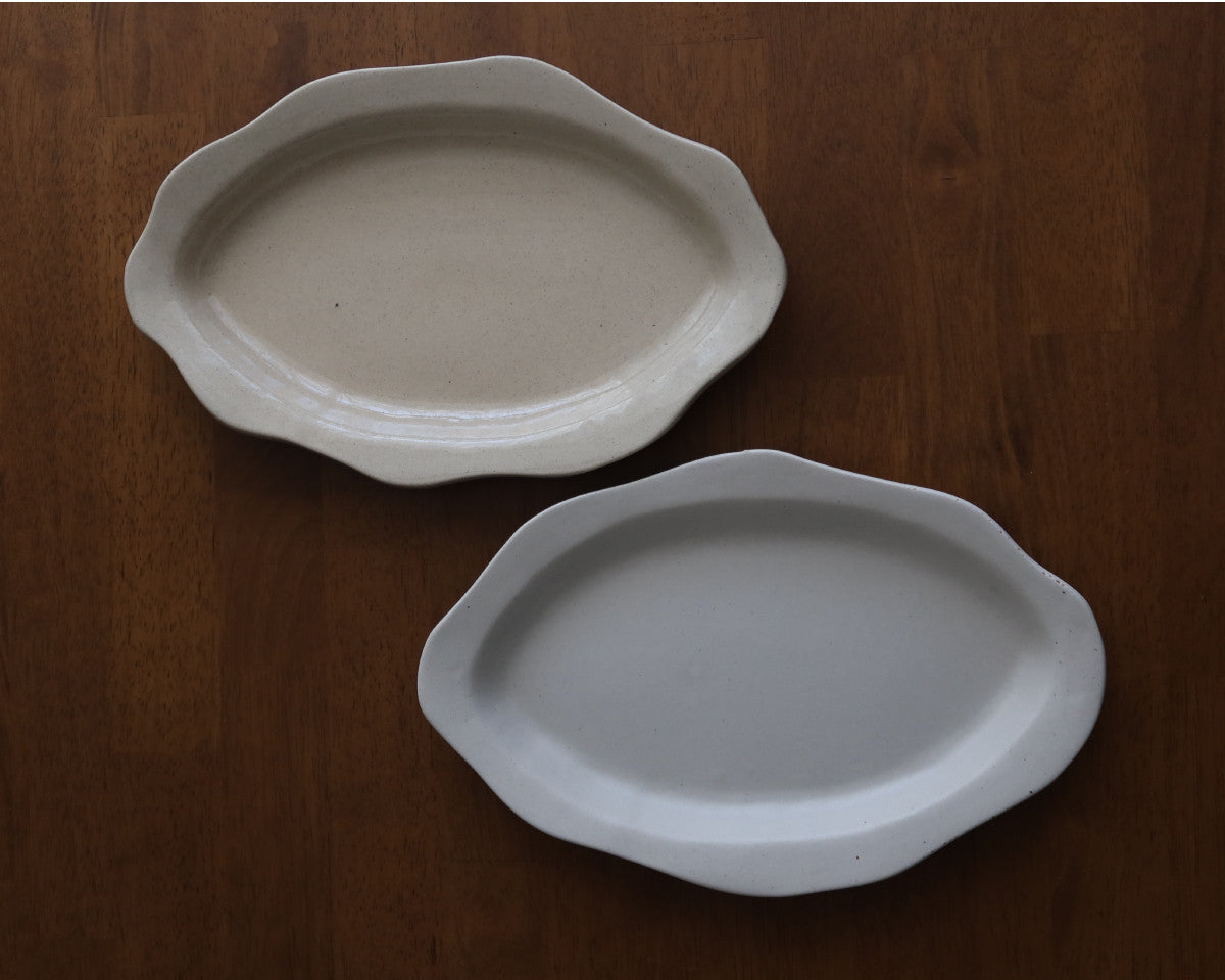 잔물결 접시 - peaceful things - CAVA LIFE