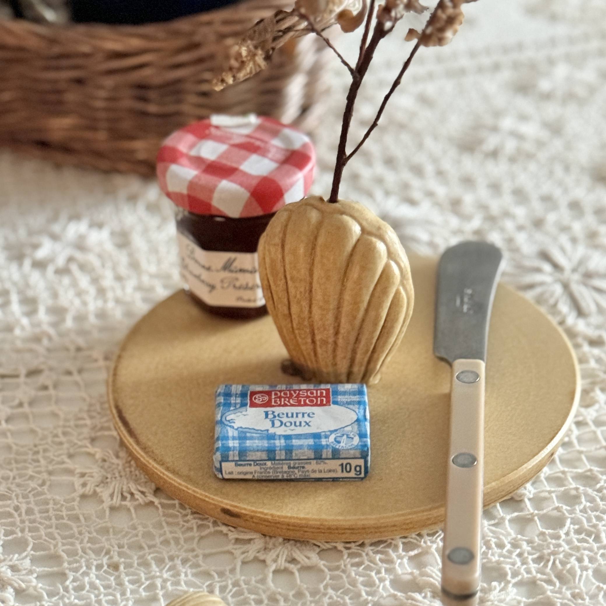 마들렌 원형 인센스 홀더 medium (custard cream) - Colin et Chloé 콜랭에클로에 - CAVA LIFE