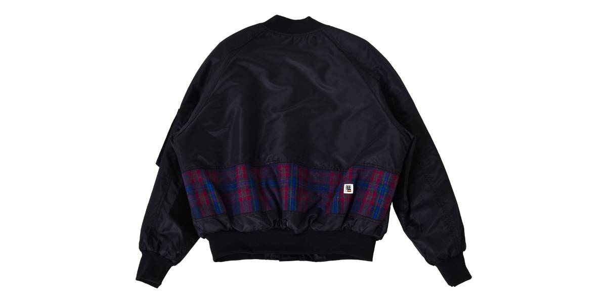 MAGE MA-1 BOMBER JACKET (BLACK)