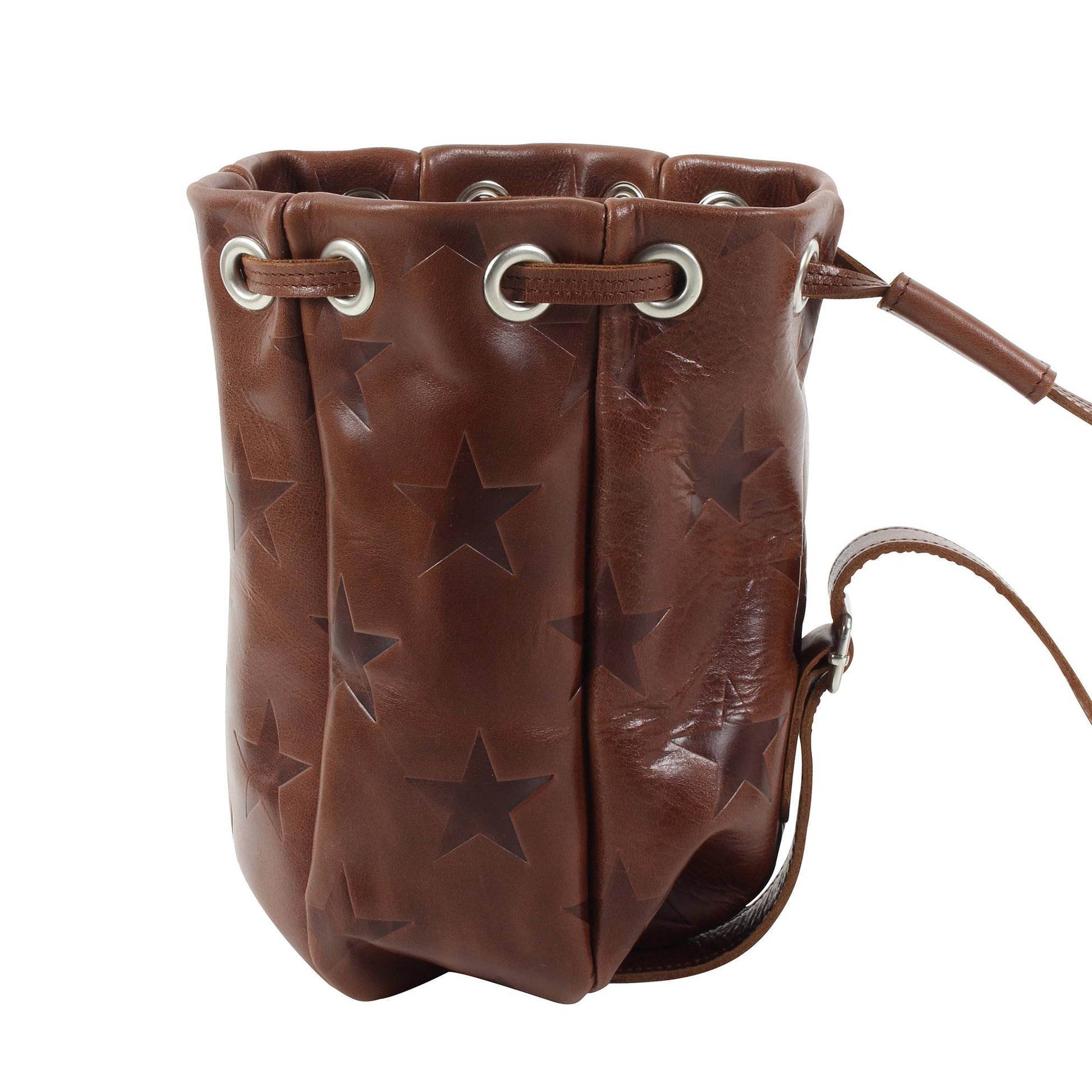 STAR BOXER BAG - Brown - LOVE PARADE 러브퍼레이드 - CAVA LIFE