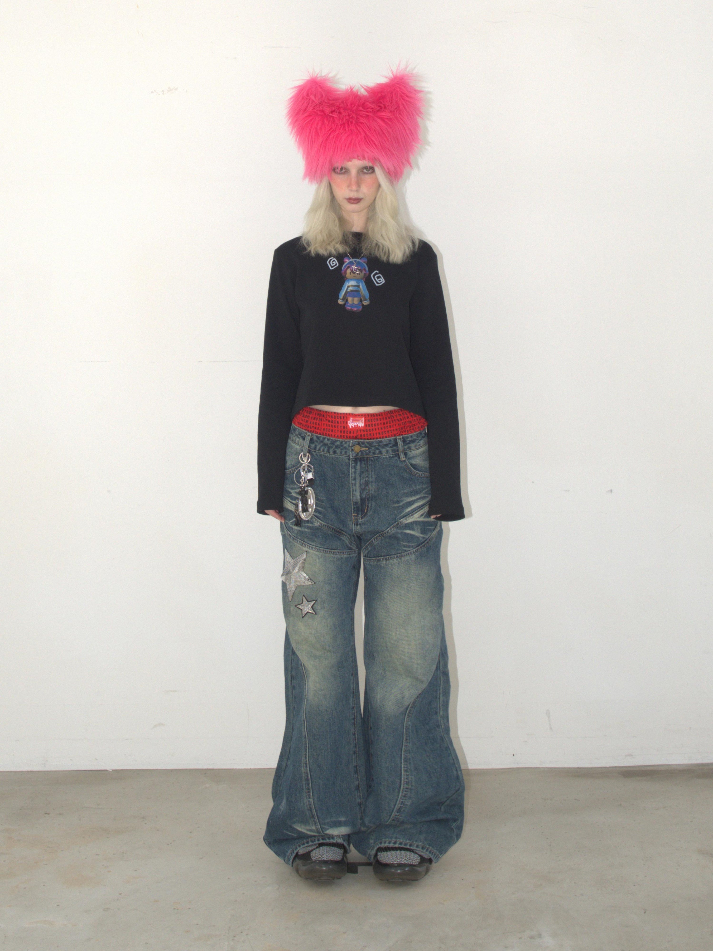 Kater Moji Long Sleeve BLACK - KATER 카터 - CAVA LIFE