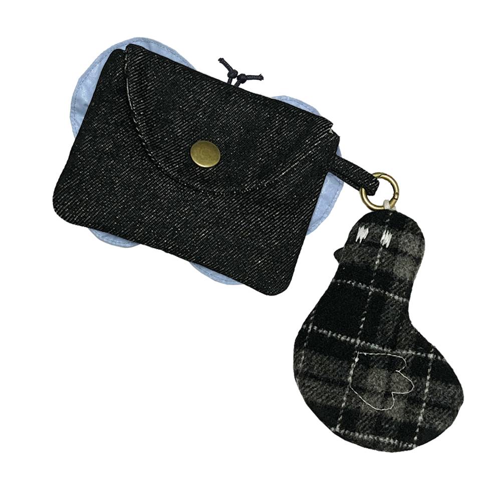 나비 랩 수집 데님 카드지갑 NBL009