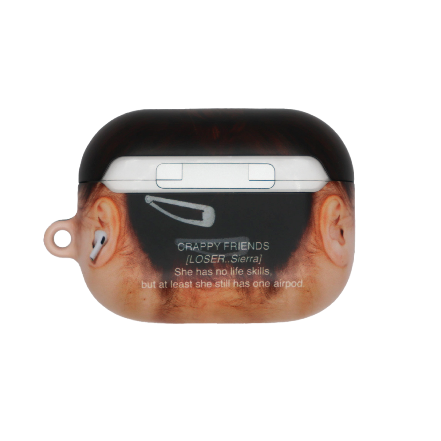 CRAPPY FRIENDS [LOSER..SIERRA] AIRPODS CASE