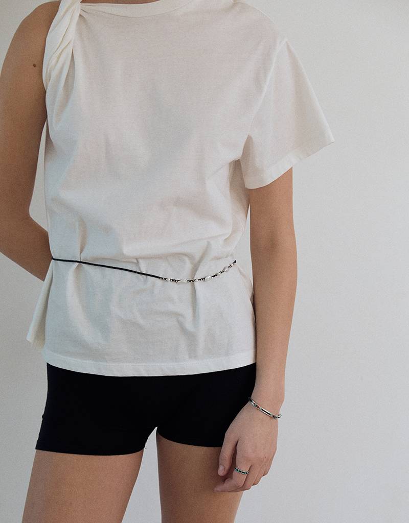 turquoise blocks crochet ring