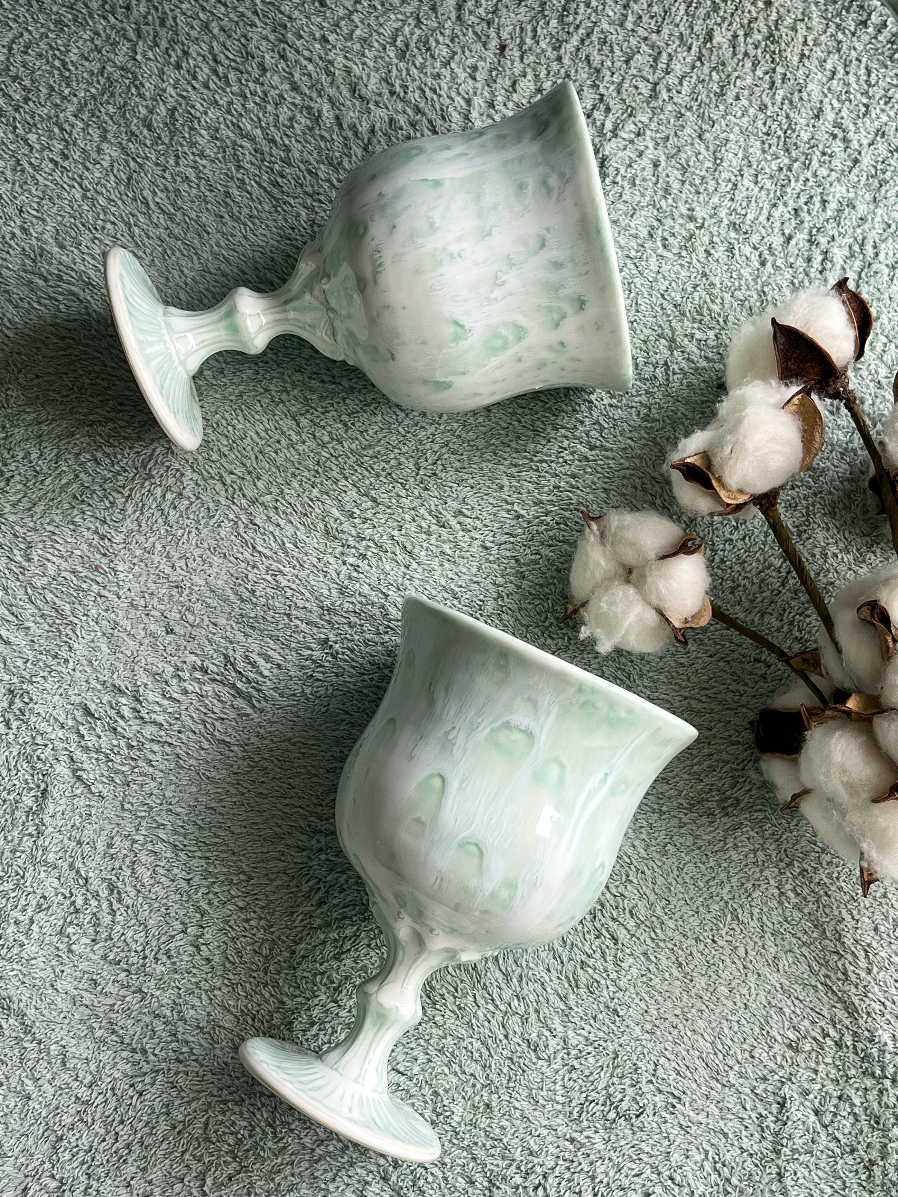 코미 크리스탈 얼음조각 글라스 - Relié studio 릴리스튜디오 - CAVA LIFE