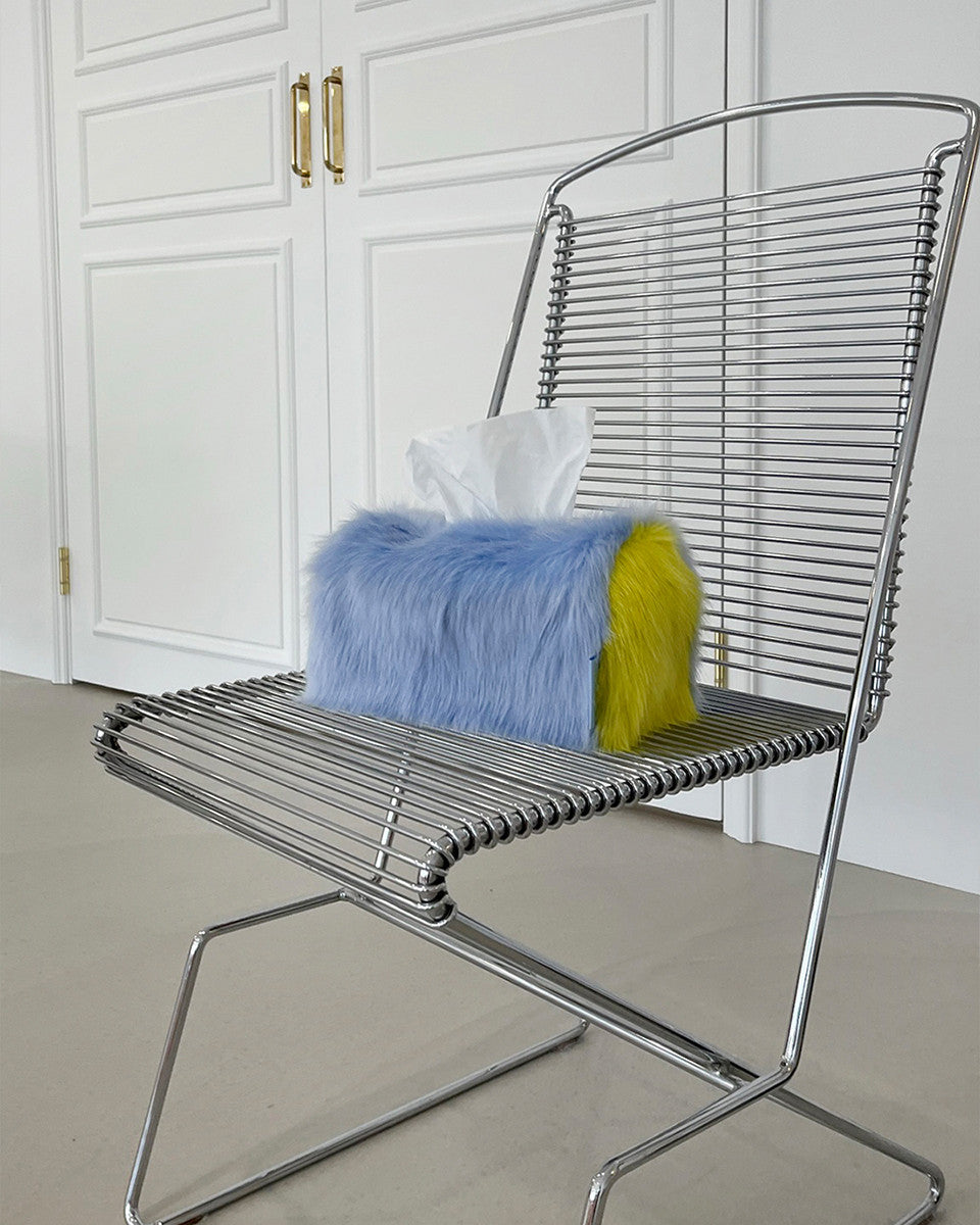 퍼펫 휴지케이스 (컬러블록A) - POUPPET - CAVA LIFE