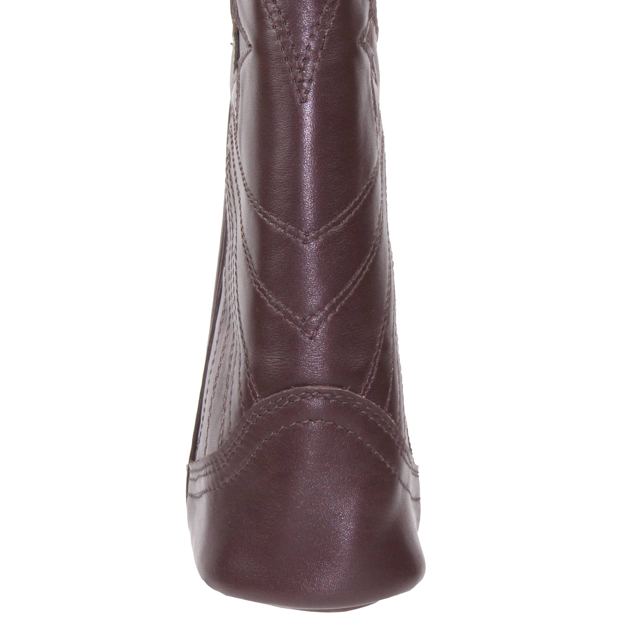 BOOTS PURSE - Chocolate - LOVE PARADE 러브퍼레이드 - CAVA LIFE