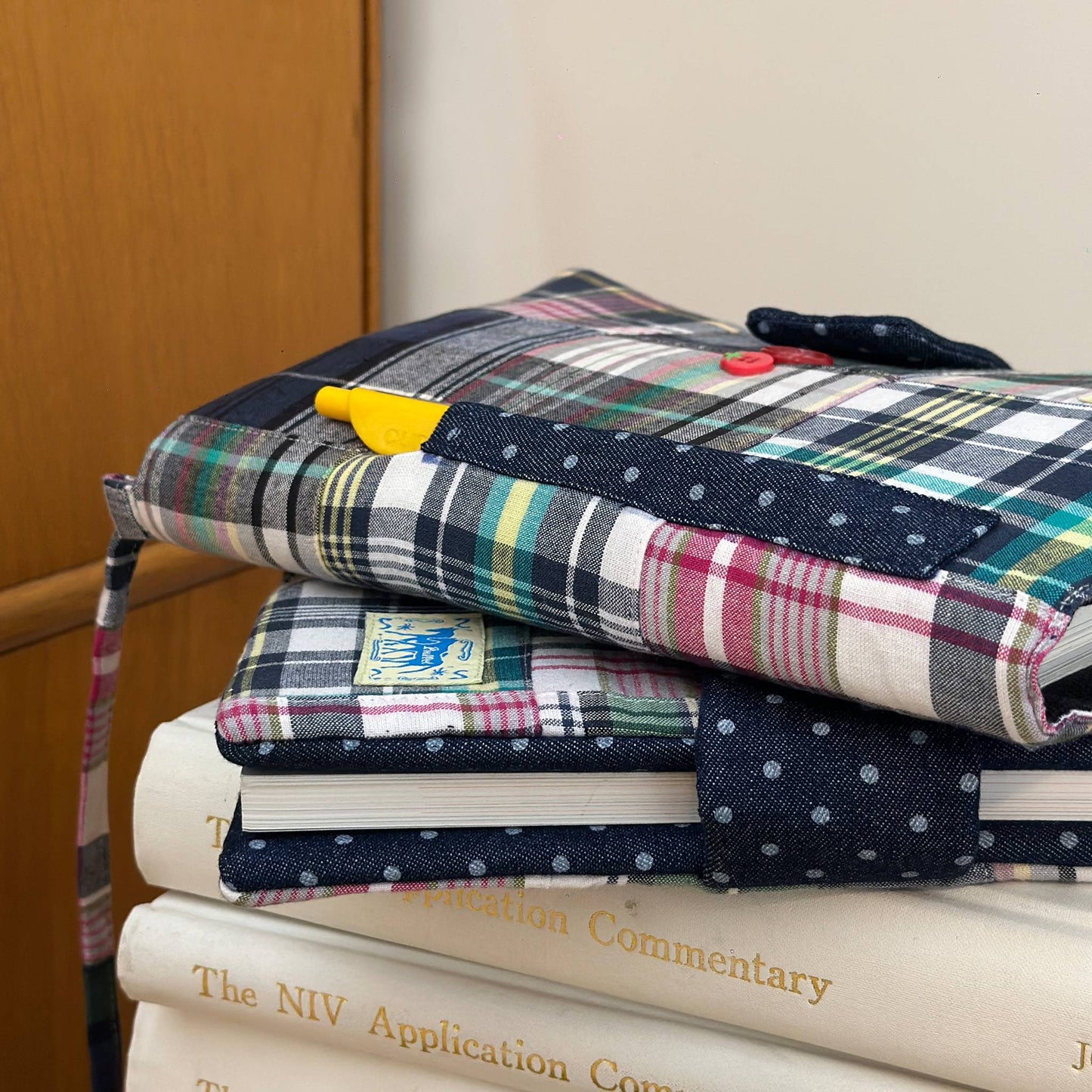 Checky Patch Book Cover