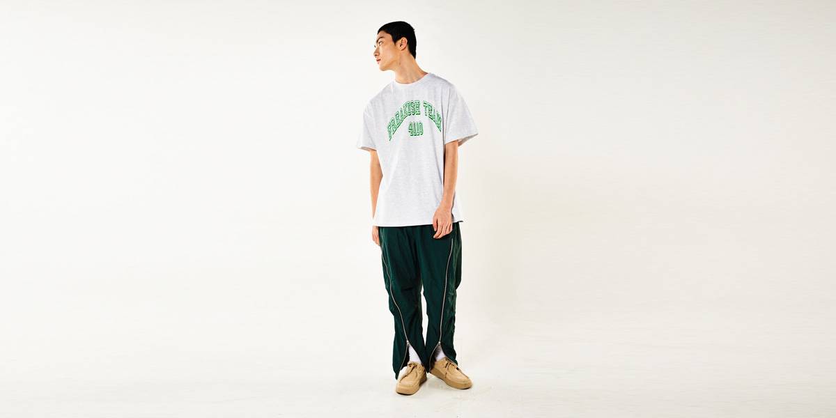 SCREW UP ZIPPER JOGGER PANTS (GREEN) - FREAKISH TOWN 프리키쉬 타운 - CAVA LIFE