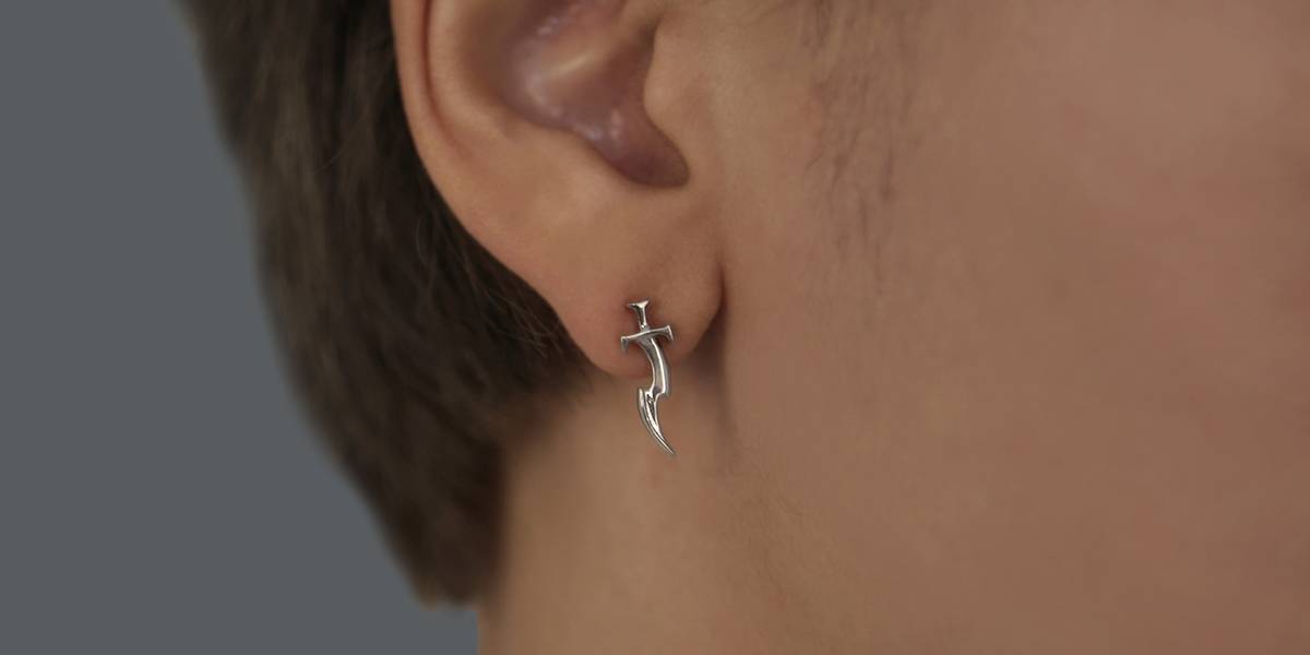 세트 칼 귀걸이 - Sekhmet 세크메트 - CAVA LIFE