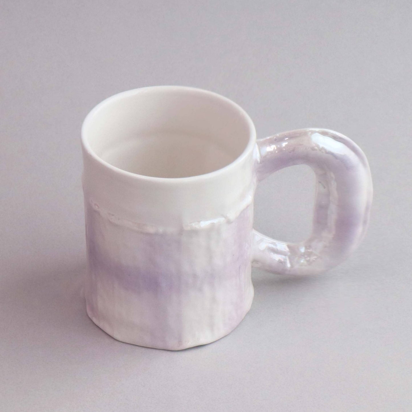 Tweed mug Lilac