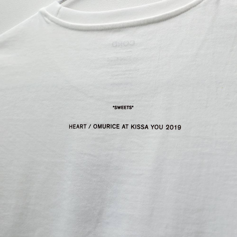 HEART / OMURICE GIRL'S T-SHIRT