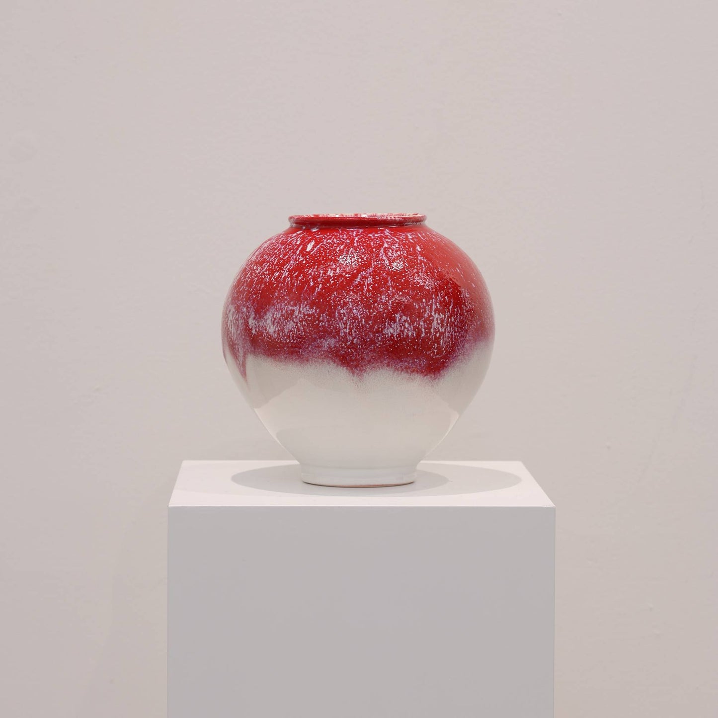 SAI 006 일광화(日光華) 달항아리 (Sun Bloom Moon Jar)