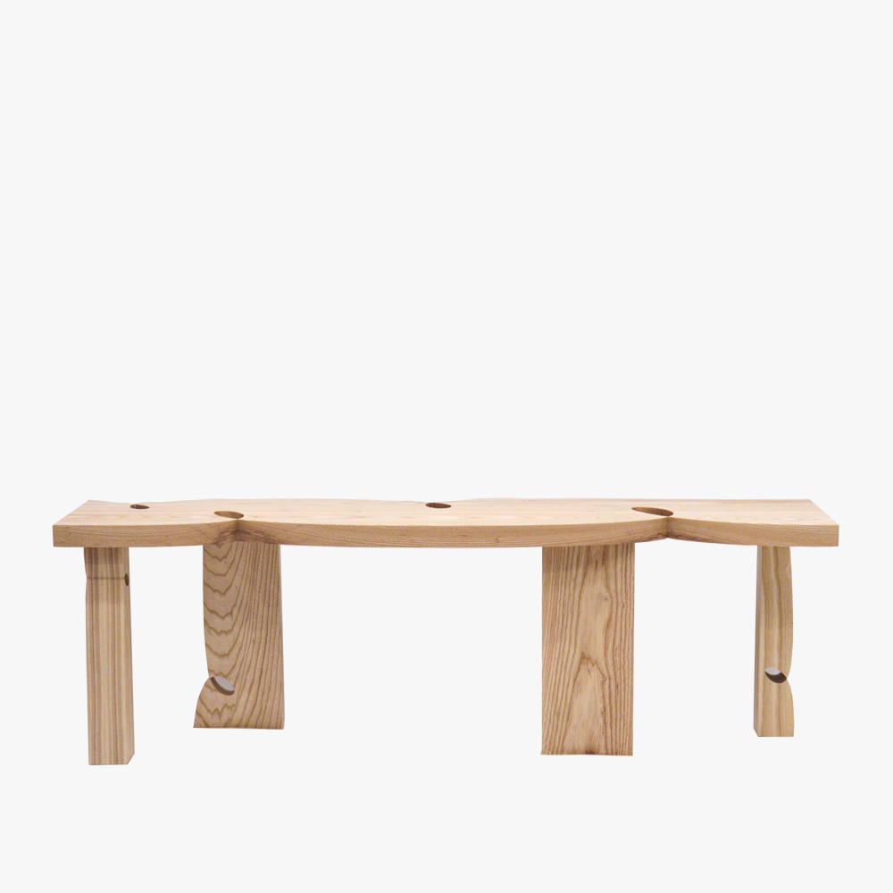 Curly Bench | Ash