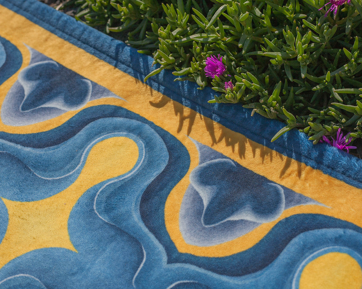 BLUE SHELL RUG - inmiro 인미로 - CAVA LIFE