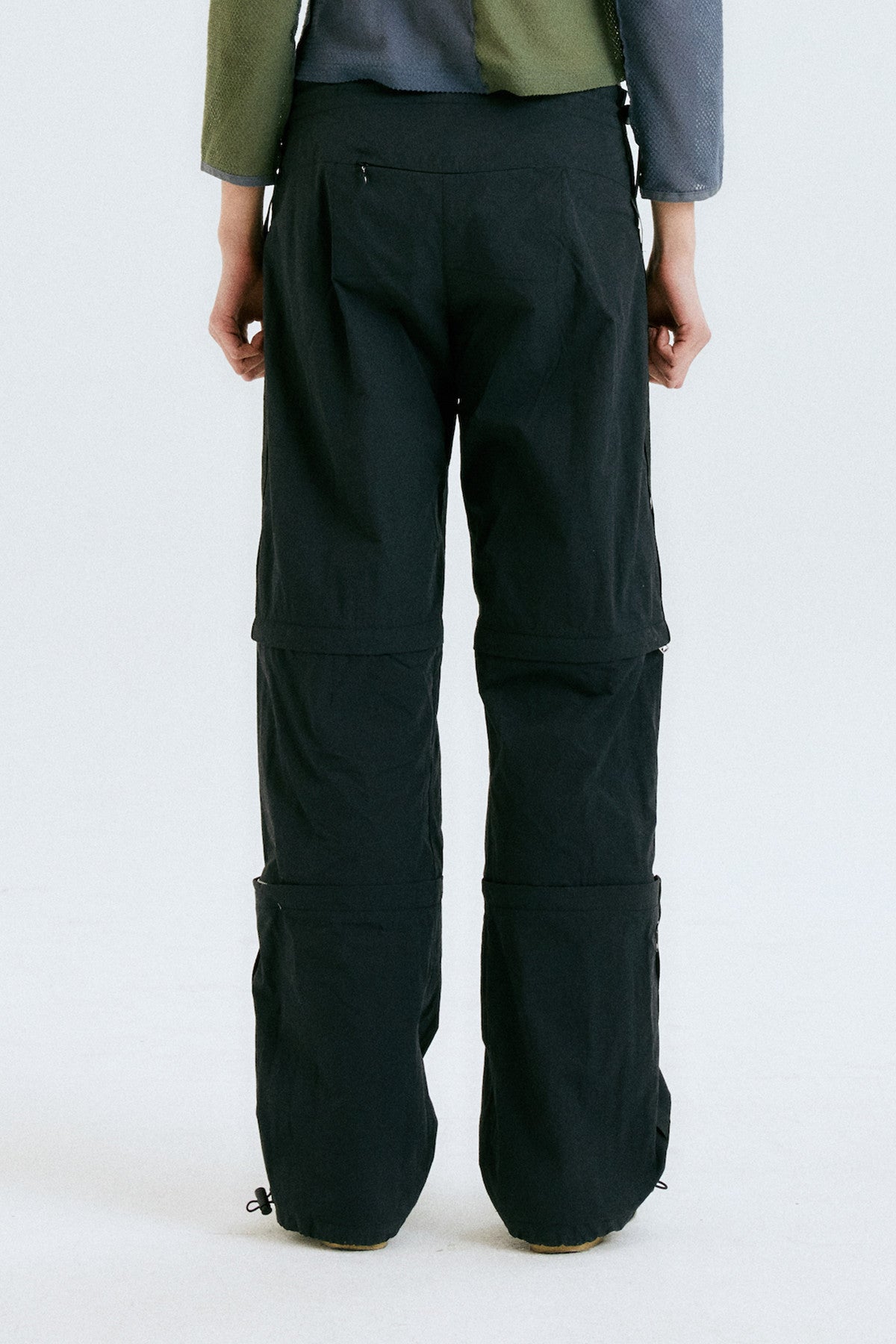 3 PARTS UTILITY PANTS / BLACK