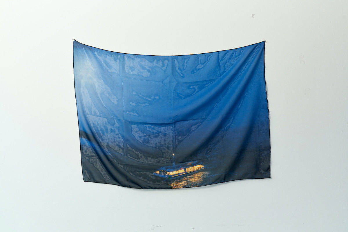 FEELING BEFORE SEEING Photo Chiffon Poster - Salt.Studio 솔트 스튜디오 - CAVA LIFE