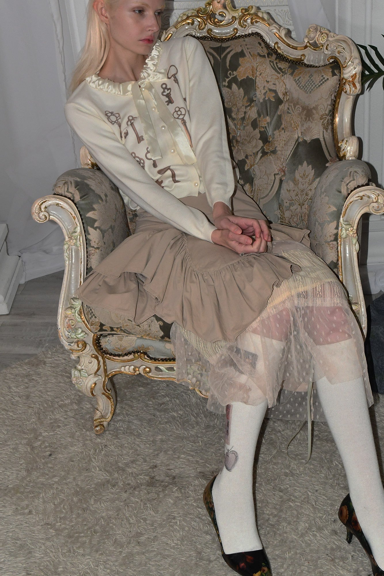 My Secret Key Cardigan - KATER 카터 - CAVA LIFE