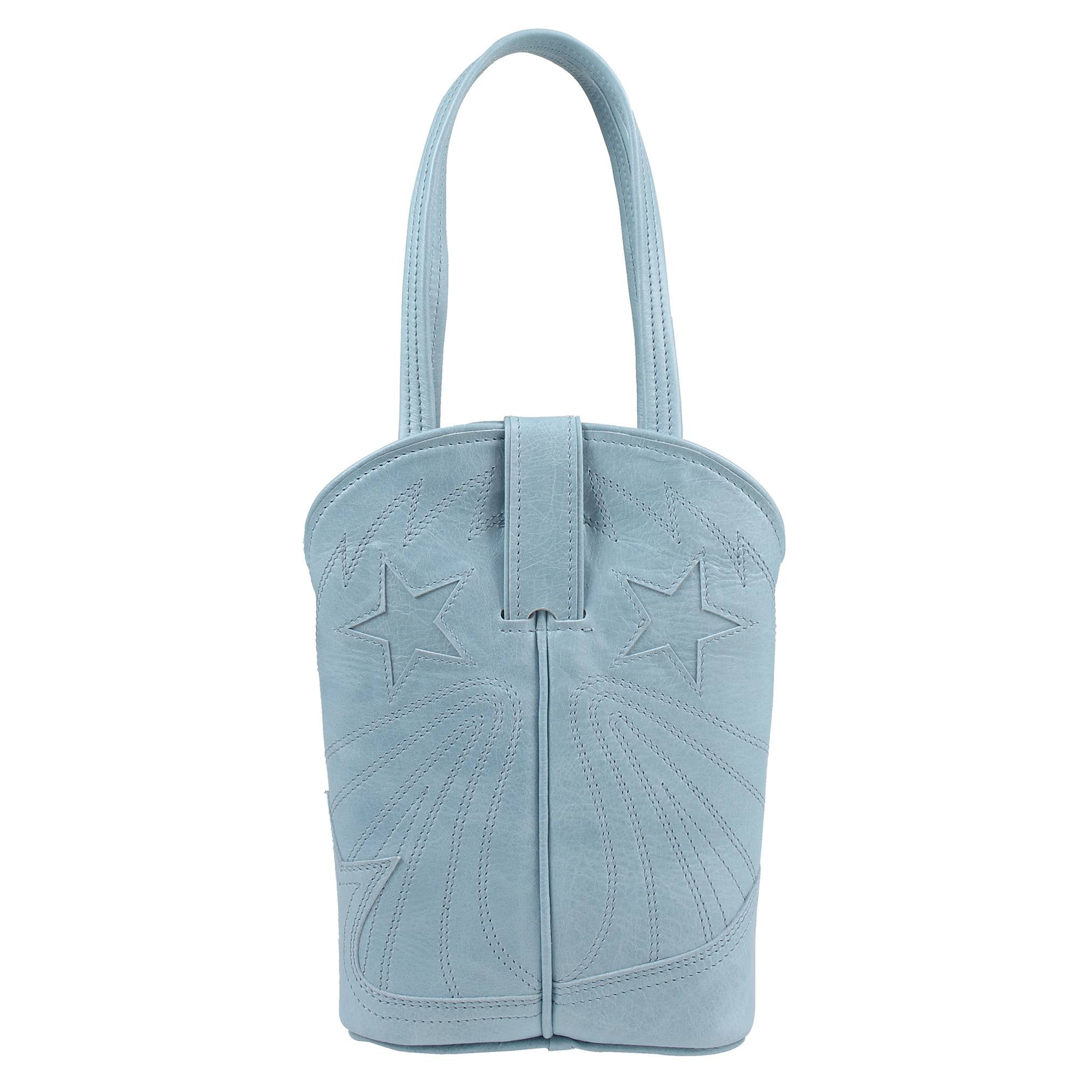 BOOTS PURSE - Sky blue - LOVE PARADE 러브퍼레이드 - CAVA LIFE