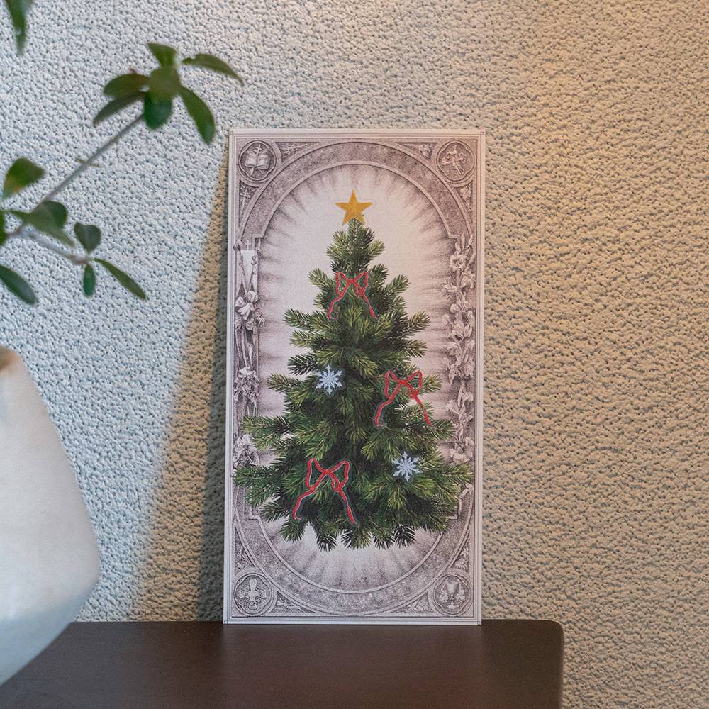 ALL ROADS LEAD HOME - ORNAMENTS (크리스마스 엽서 씰스티커)