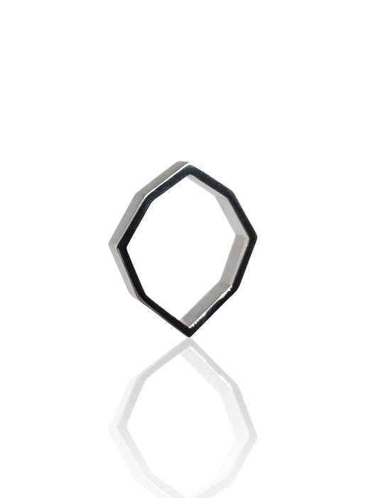 하토르 팔각방패 반지 - Sekhmet 세크메트 - CAVA LIFE