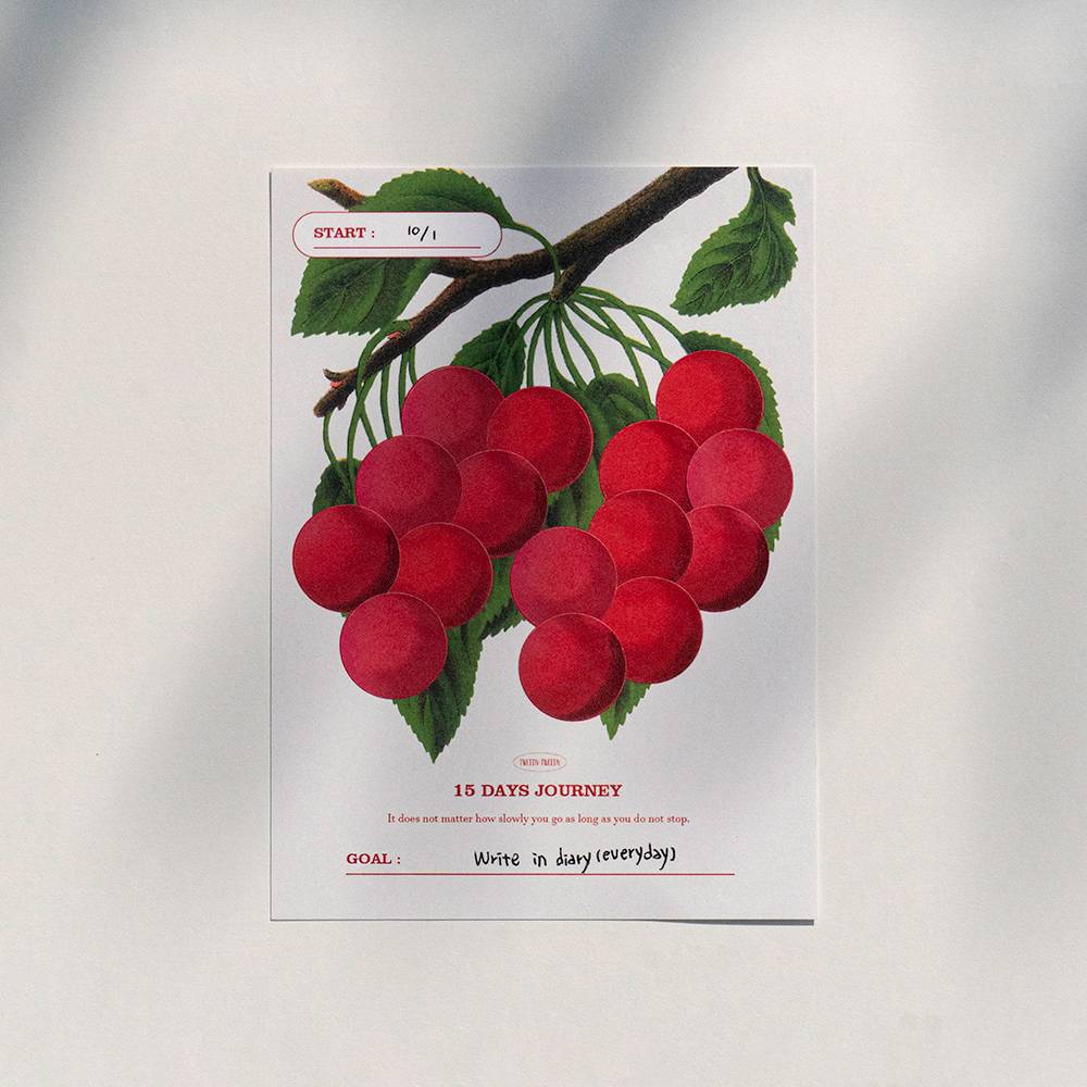 JUST A WISH - 15 DAYS (목표달력 스티커)