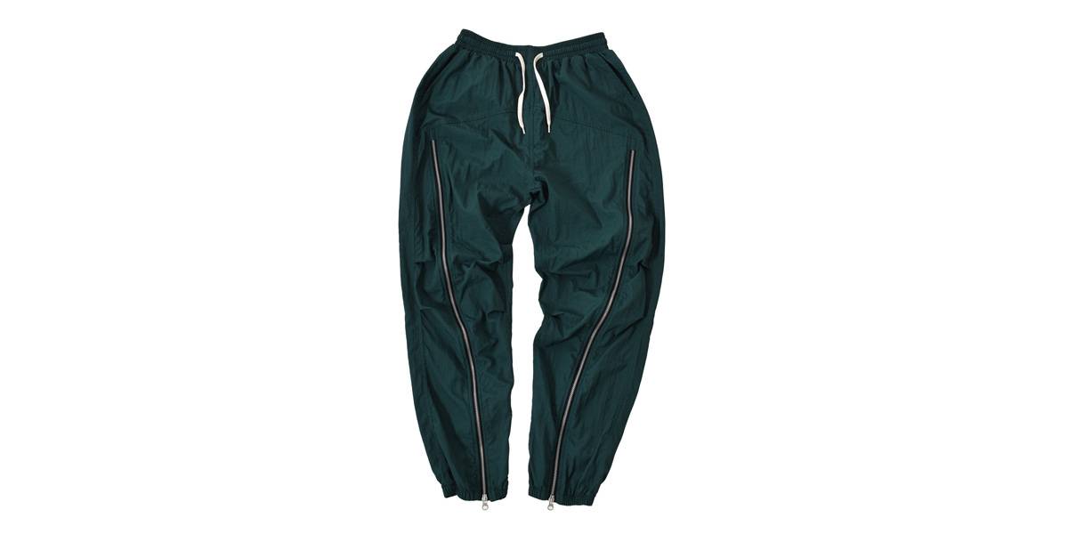 SCREW UP ZIPPER JOGGER PANTS (GREEN) - FREAKISH TOWN 프리키쉬 타운 - CAVA LIFE