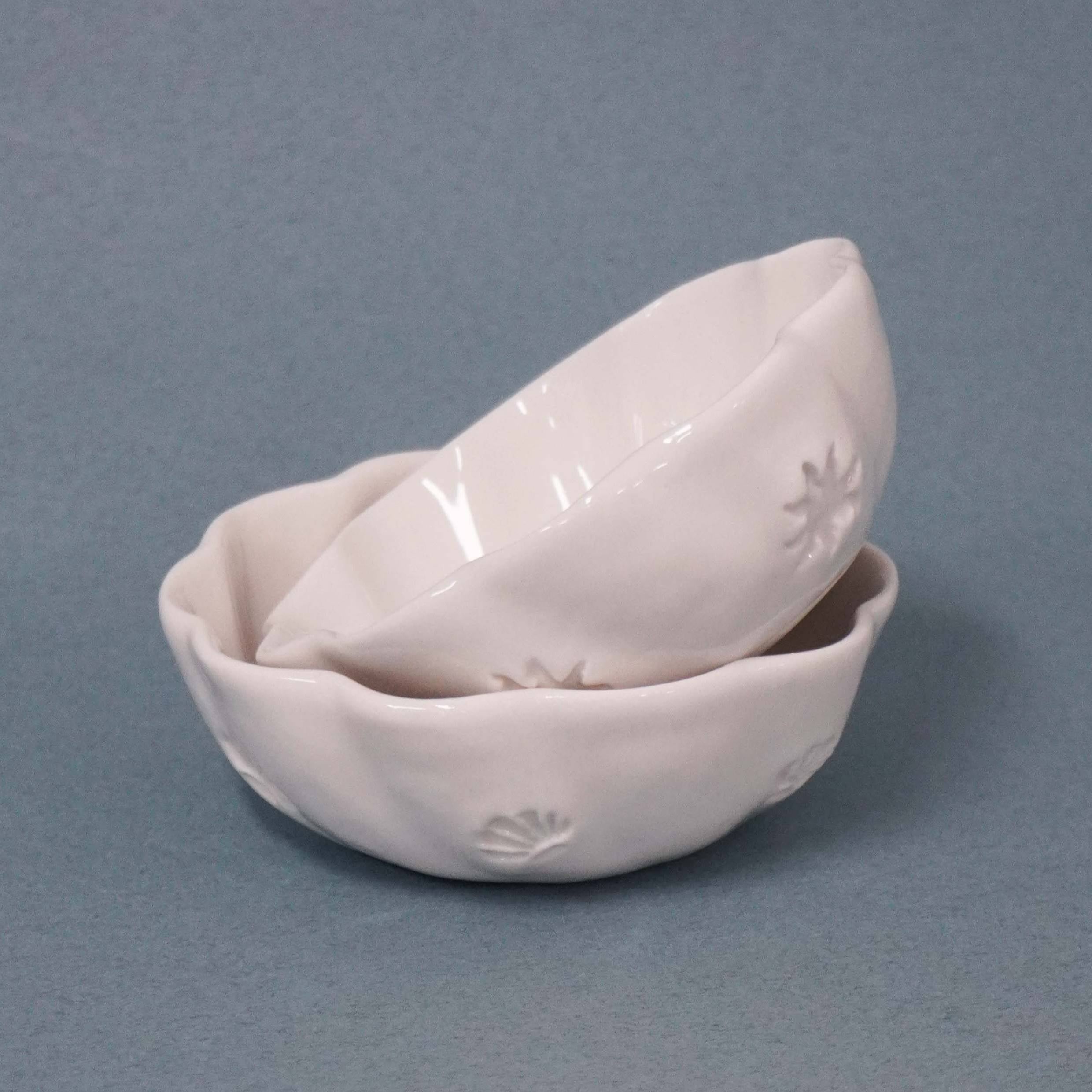 shell-flower bowl