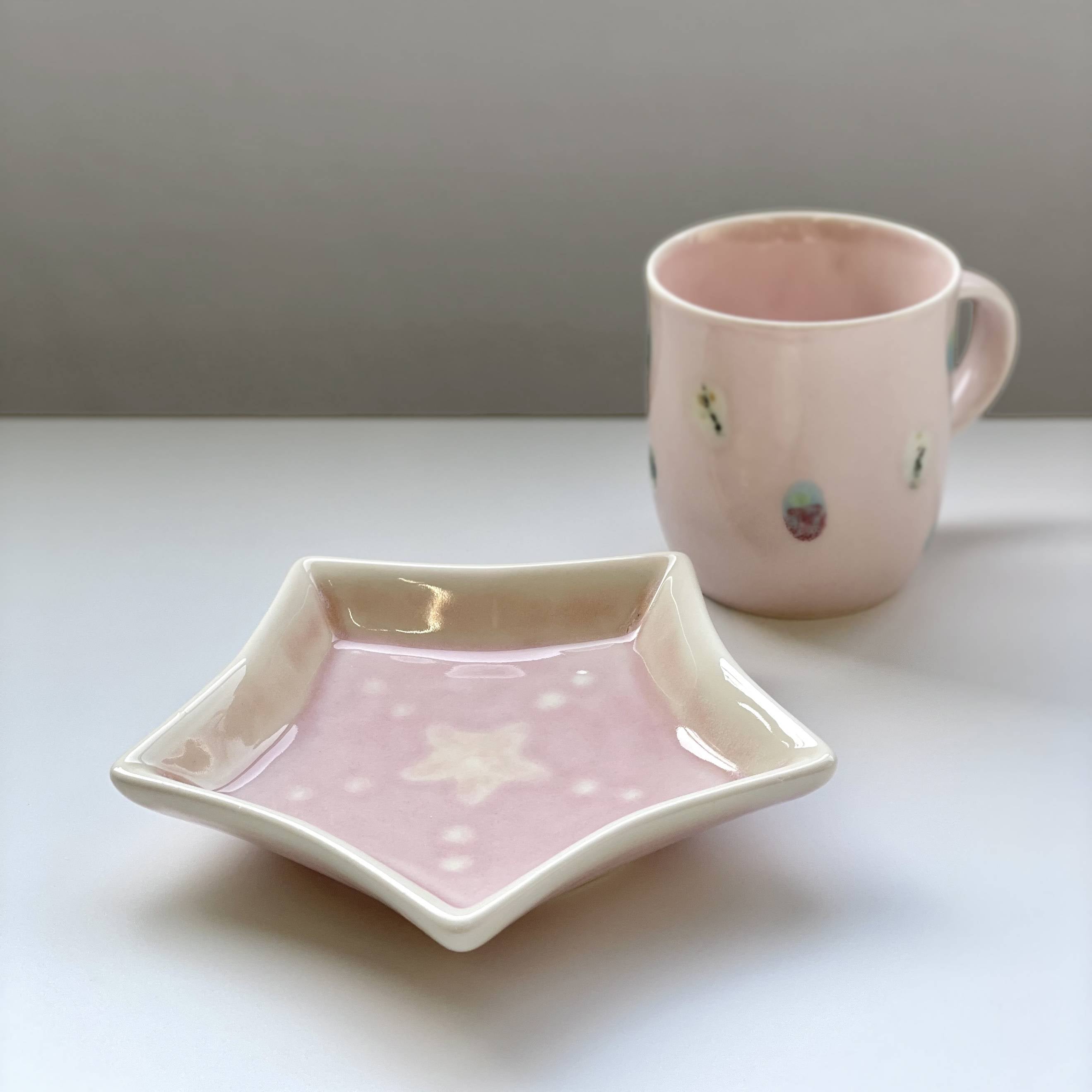 Starfish Plate - pink