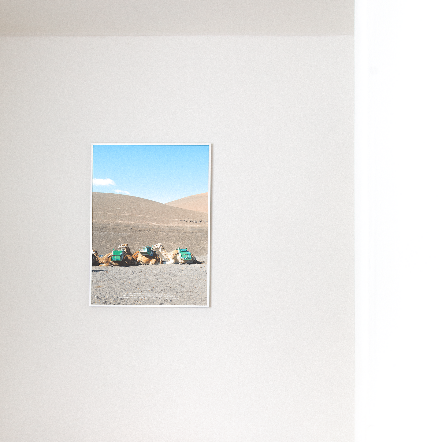 토 사주 개운 풍경 포스터 / Earth supports you