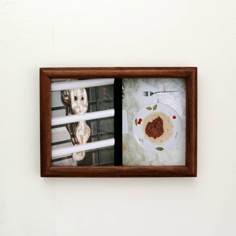 DOOR HANDLE / MEAT SAUCE WITH FRAME
