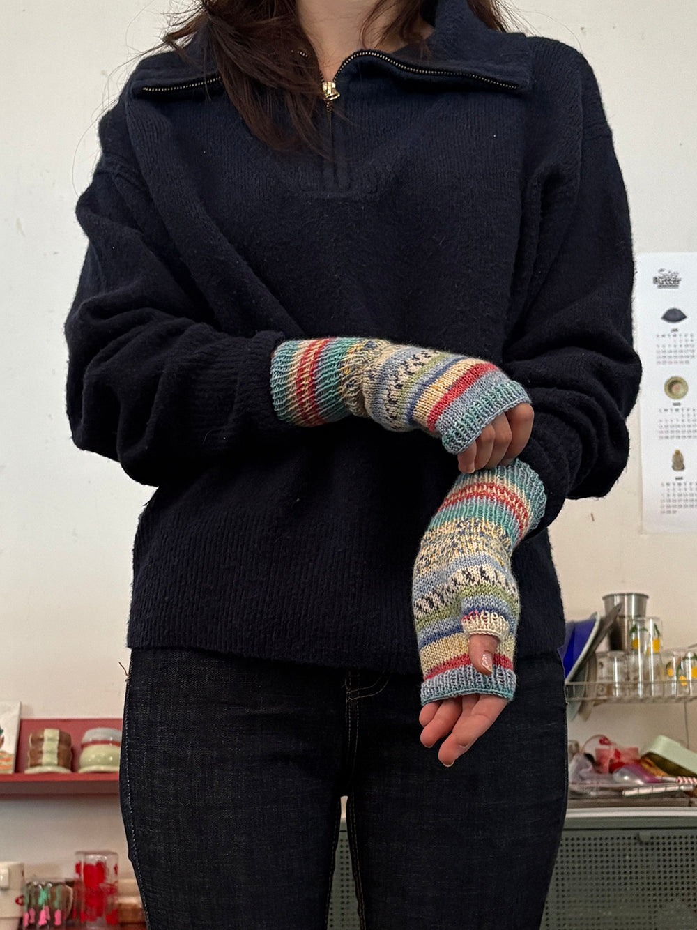 [LIMITED EDITION] 멀티컬러 핸드워머 - No.16