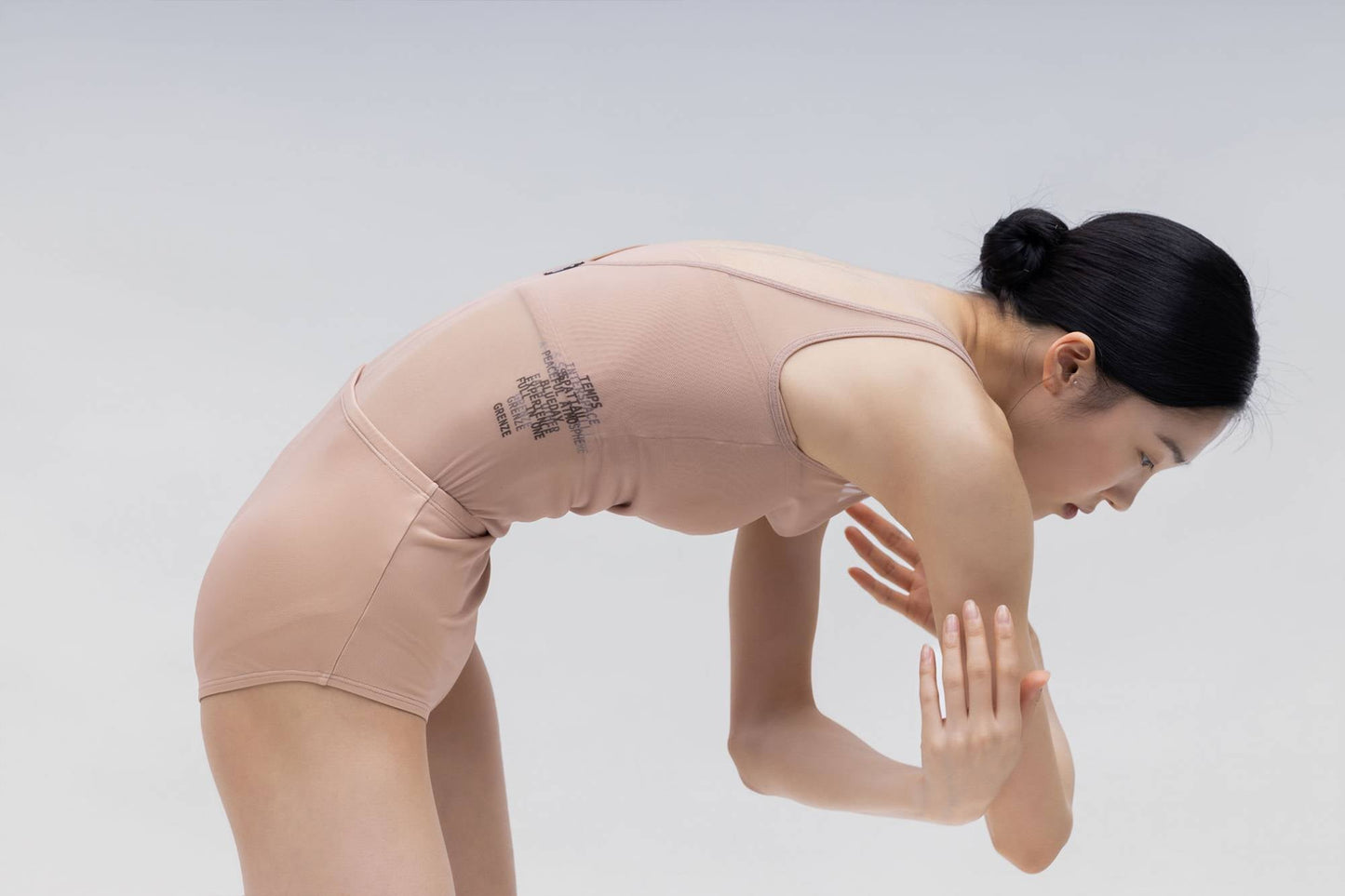 SHEER LAYERED BODYSUIT [NUDE]