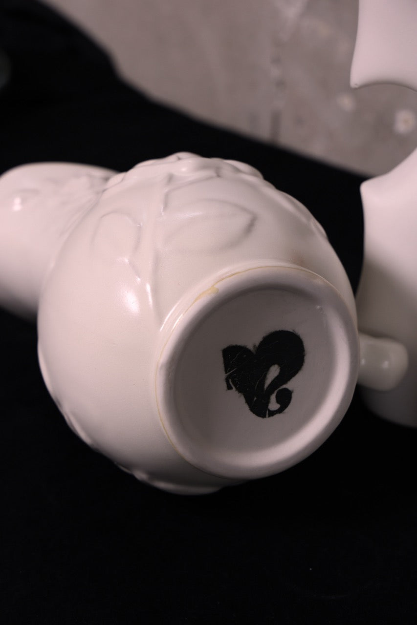 SAI 베르사유 로즈 도자기 저그 물병