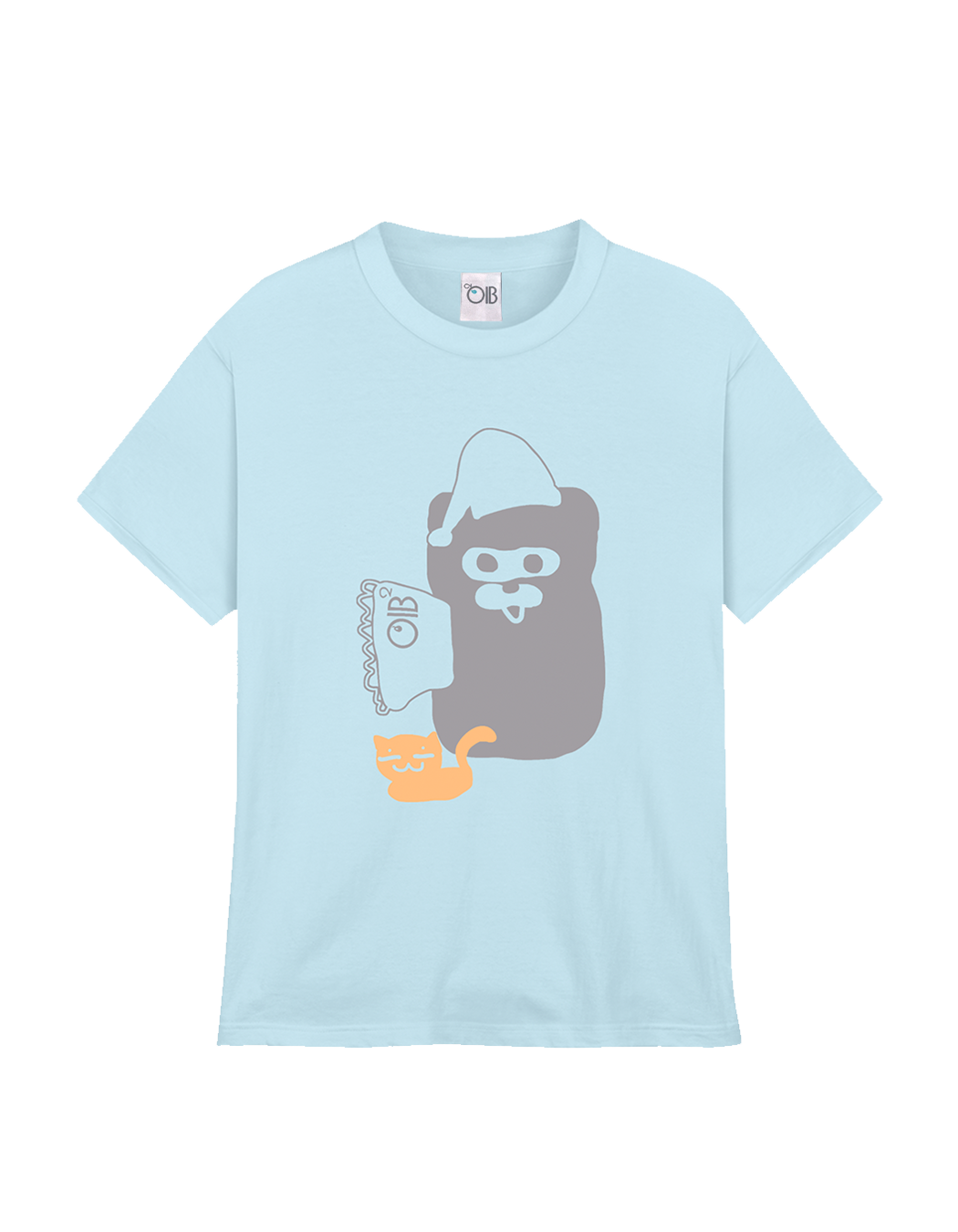 OIB² 앗쿠와 쵸쵸 굿나잇 티셔츠 소라