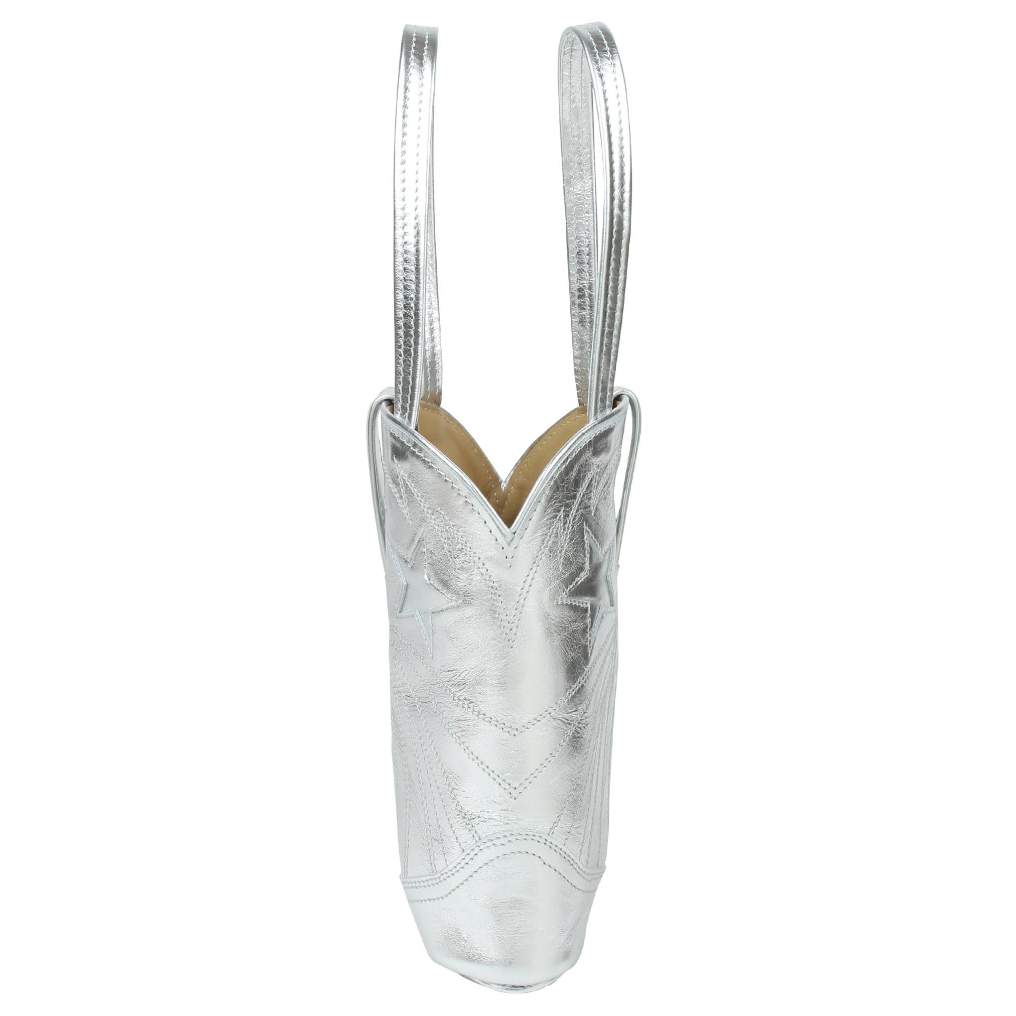 BOOTS PURSE - Silver - LOVE PARADE 러브퍼레이드 - CAVA LIFE